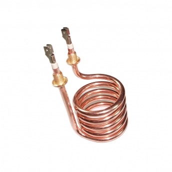 Spiral heating element for water heater 